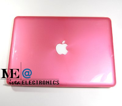 Macbook  Hard Case on Crsytal Hard Case Cover For New Macbook 13 Aluminum Unibody Pro  Pink