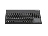 G86-6240 keyboard (spos, 14 inch, usb keyboard with w/tp, 109 us layout, 4 ex keys, ip 54 key) - color: black