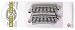 Bachmann Trains Snap-Fit E-Z Track Half Section 18&iquest; Radius Curved Track (4/card)