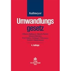 Umwandlungsgesetz: Verschmelzung, Spaltung und Formwechsel bei Handelsgesellschaften