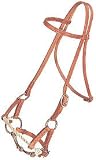 Weaver Bridle Leather Side Pull Training Headstall Half breed