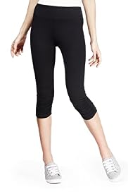 Active Performance Cropped Ruched Leggings