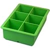 Tovolo King Cube Extra Large Silicone Ice Cube Trays - Green