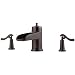 Tools & Hardware : Price Pfister Ashfield Oil Rubbed Bronze Roman Tub Faucet RT6-YPXZ