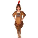 Child Medium 6X-8 - Fabulous Indian GIRL Costume with Headband