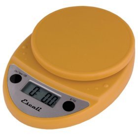 Escali Primo 11-lb. Capacity Digital Scale - Mustard Yellow