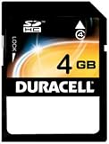 Duracell 4GB Secure Digital Memory Card