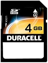 Duracell 4GB Secure Digital Memory Card