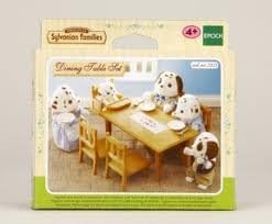 Original Sylvanian Families Dining Table Set