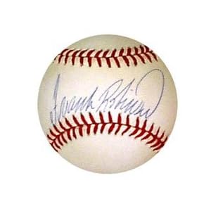 Frank Robinson Autographed National League Baseball by 