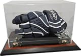 Hockey Player Glove Display Case, Brown - Los Angeles Kings - NHL Equipment