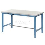 60x30 Plastic Safety Edge Power Apron Lab Bench