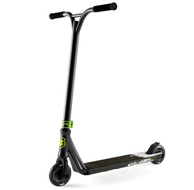 Lucky Scooter Strata Complete Scooter, Black/Green