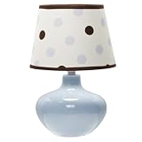 Hotel Collection-Blue Lamp w/Shade