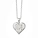 One Direction 'Zayn Signature' Heart Necklace