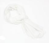 Cream Beans Fashion Scarf