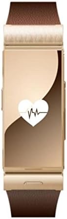 Smart Bracelet, UMINI Pedometer Blood Pressure Sleep Monitor Heart Rate Bluetooth for Android iOS Smart Phone (Gold)