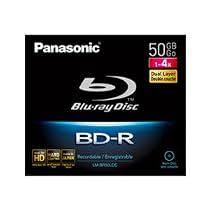 Panasonic 50GB 4x BD-R Writable Blu-ray Disc