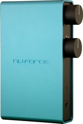 NuForce Icon (Integrated Desktop Audio Amplifier, Blue Color).