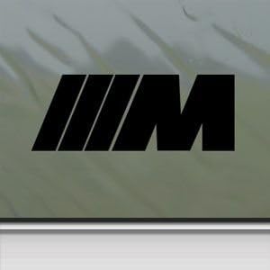 Bmw Black Sticker Decal M3 325I X5 745 M5 325 E46 E34 Black Car Window Wall Macbook Notebook Laptop Sticker Decal