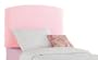 Lauren'S Twin Kids Headboard By Skyline Furniture In Soft Pink Cotton