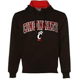 Cincinnati Bearcats Black Automatic Pullover Hooded Sweatshirt