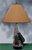 Bear Climbing Rocks Table Lamp by Tempo