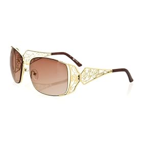 G by GUESS Metal Script Logo Sunglasses