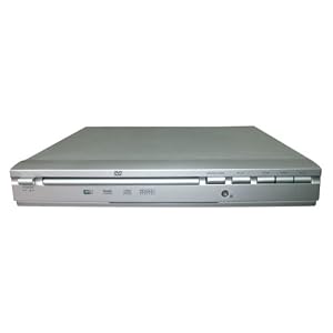 Curtis DVD1047 2 Channel DVD Player, Silver by 