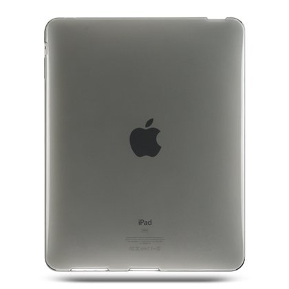 Premium Smoke TPU Flexi Soft Gel Skin for Apple iPad 16GB, 32GB, 64GB Wi-Fi and WiFi + 3G, Flexible See Thru Skin