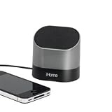 iHome, Rechargeable Mini Speaker Silv (Catalog Category: Speakers / 1-Piece Portable)