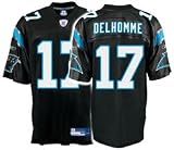 Carolina Panthers Jake Delhomme Team Color Premier Youth Jersey, Size= Small