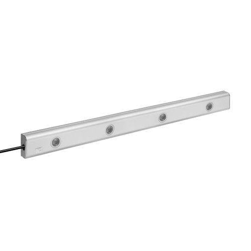 LED Unterbauleuchte aus mattem Aluminium mit 