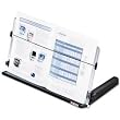 3M Copy Holder, In-line, 18 Inches Wide, 300 Sheet Capacity, Black and Clear