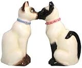 SIAMESE CATS KISSING Salt & Pepper Shakers New Gift