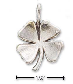 Sterling Silver Four Leaf Clover Charm