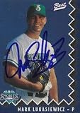 Mark Lukasiewicz, Knoxville Smokies - Blue Jays Affiliate, 1997 Best Cards Autographed Card