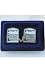 Western Wall Jerusalem Design Metal Plated Tallit Clips