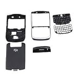 Brainydeal Brand New Full Housing Kit Replacement For Blackberry Curve 8900 Black Including Faceplat