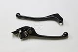 Brake & Clutch Levers - Honda CBR 600 F1, F2, F3, F4, F4i 87-06, CBR 900rr 93-99, CB 599 & CB 600 CB599 CB600 Hornet 98-06 - Black