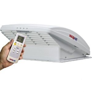 reviews Maxxair 0007000K MaxxFan Deluxe Fan with Remote and White Lid