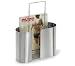 Blomus Floor Standing Stainless Steel Magazine Rack