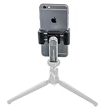 Square Jellyfish Metal Spring Tripod Mount for Smart Phones 2-1/4 - 3-5/8" Wide (METAL VERSION)(Stand not Included)