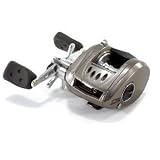 Abu Garcia Ambassadeur 4007 Low-Profile Baitcast Reel (7 Ball-Bearing, Gear Ratio 6.2:1, Capacity 12/140)