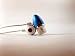 Apple iPhone Ear Bud with Play/Stop Controller and Microphone (Blue)