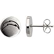 Stainless Steel San Diego Chargers Logo Stud Earrings