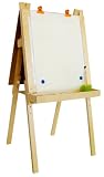 A+ ChildSupply Economy Magnetic Easel with Black and White Board