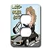 Rich Diesslins Funny Out to Lunch Cartoons - Jon Bon Jovi in Autobahn Jovi - Light Sw...