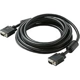 Steren 100' SVGA Male To Male Premium Cable Assembly With Ferrite Beads
