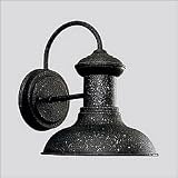 Progress Lighting Brookside Gilded Iron One-Light Outdoor Wall Lantern